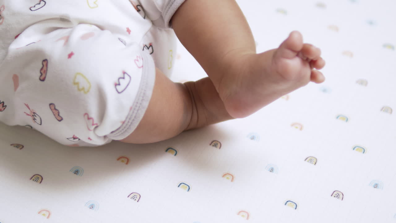 Adorable Baby Feet Closeup