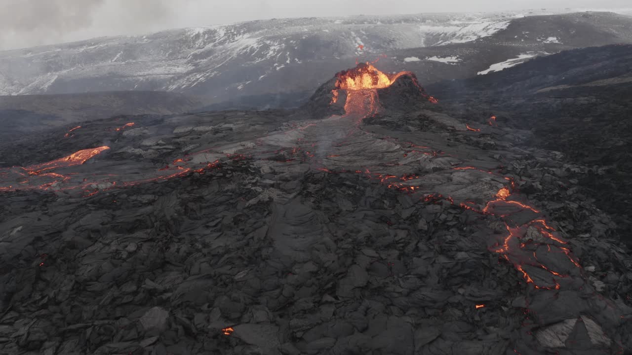 Aktivt vulkanudbrud
