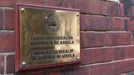 consulado general de la república de angola, londres, reino unido