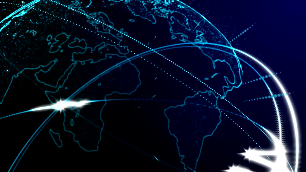 4k hermoso bucle de la tierra video sin fisuras para su fondo o introducción