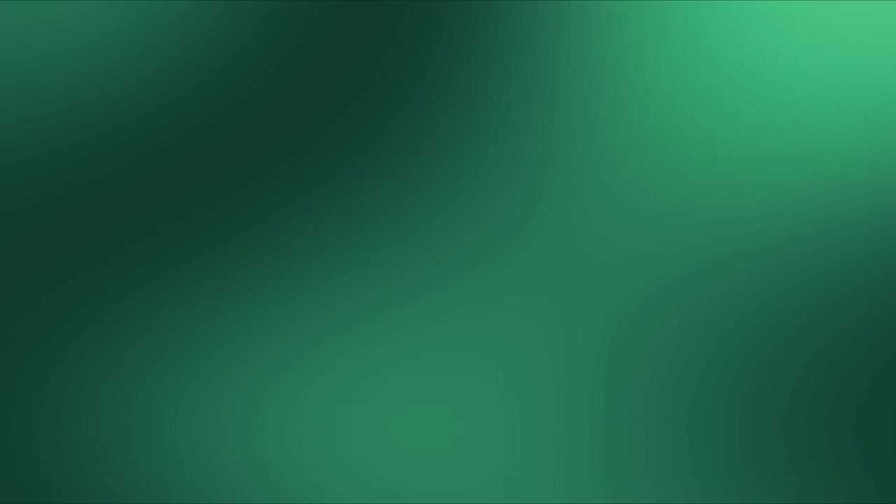 Abstract Green Gradient Motion Background