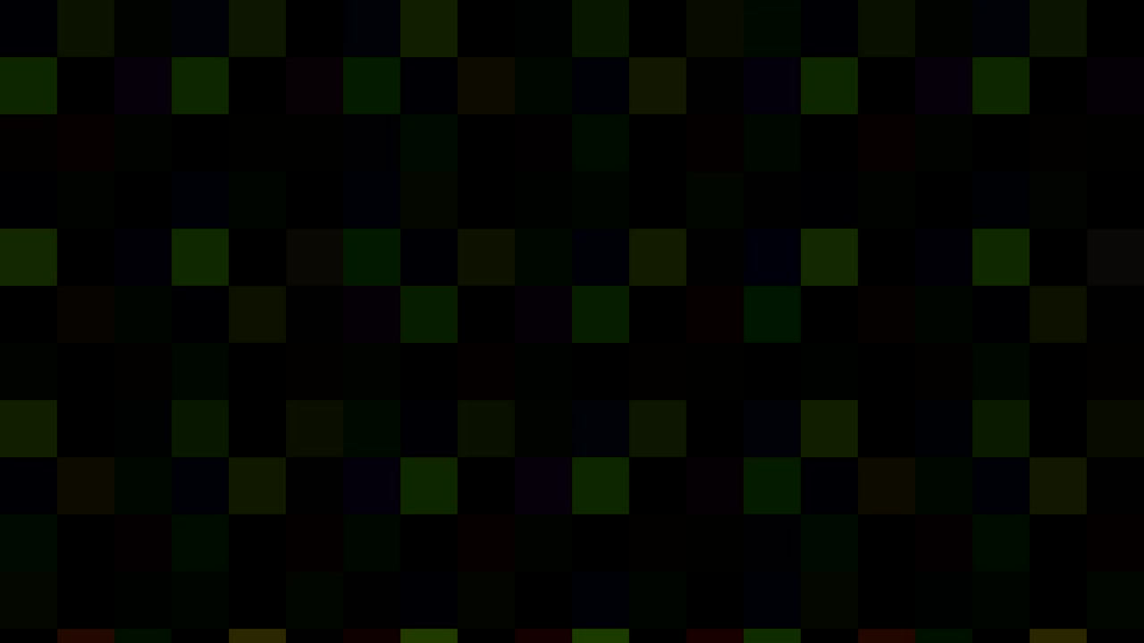 Colored pattern on a minimal black background.