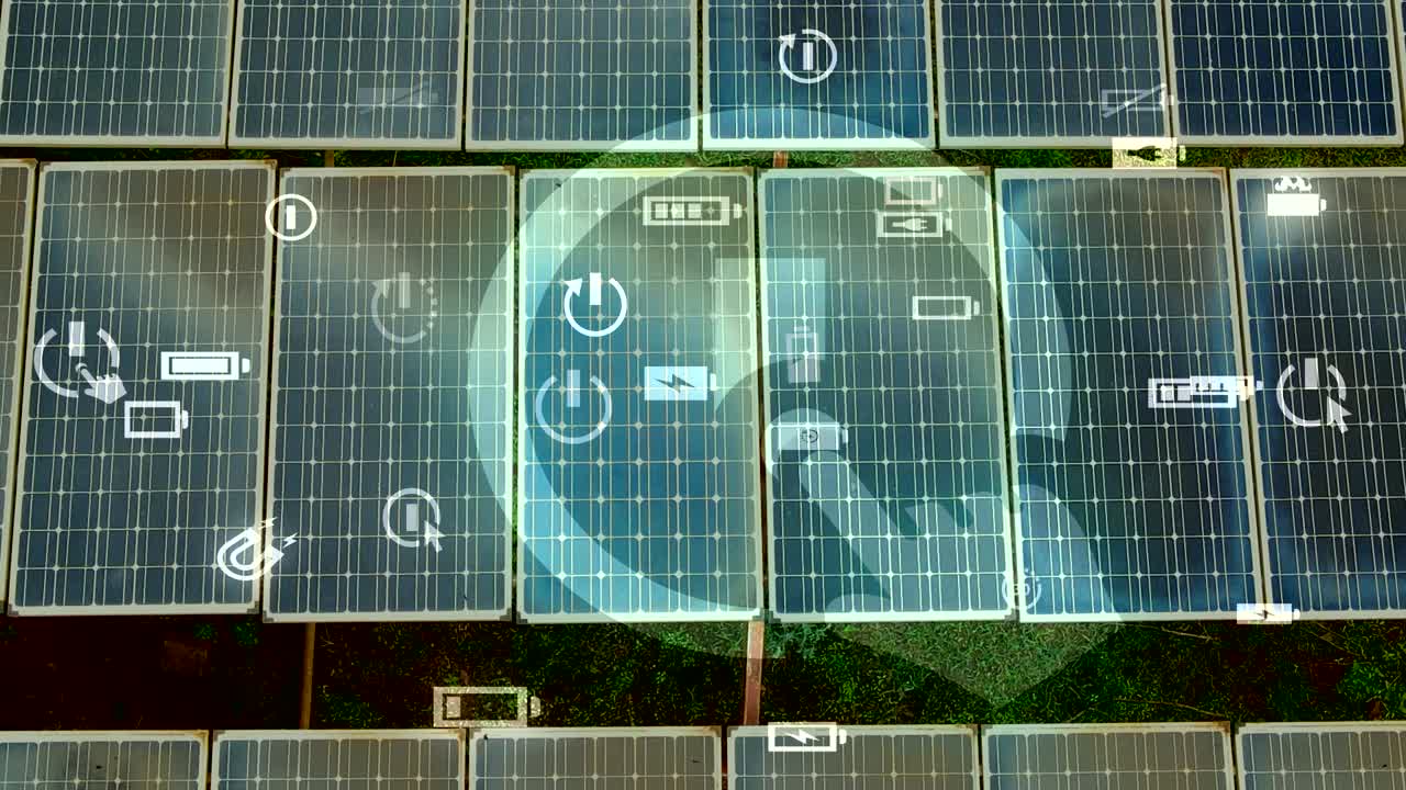 Solar panels- Climate change Paris agreement