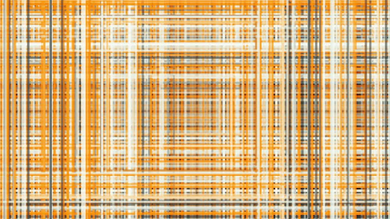 Abstract Orange and White Grid Pattern