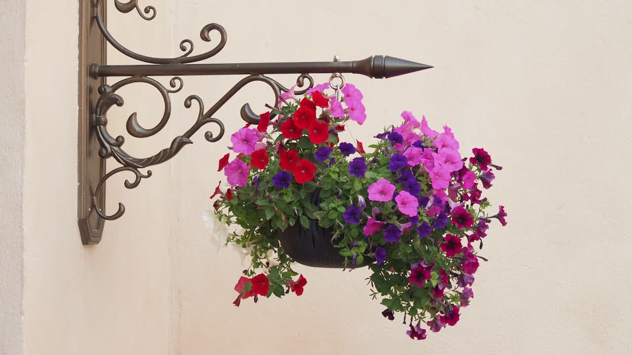 Ornamental Hanging Flower Basket