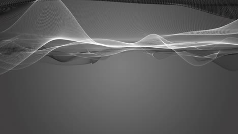animación mágica con objeto de onda de partículas en cámara lenta, 4096x2304 bucle 4k