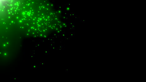 Cinematic-green-stars-fields-and-flying-glitters-in-galaxy