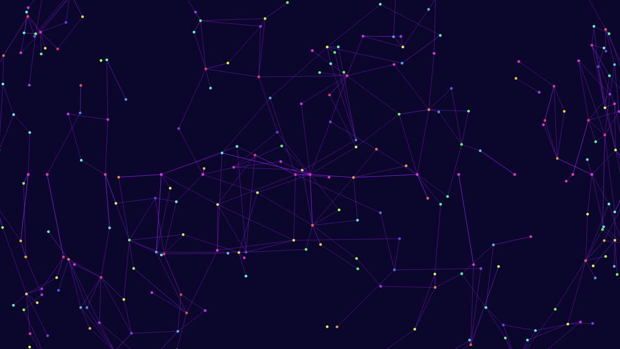 Stunning star pattern identifying a constellation in the night sky