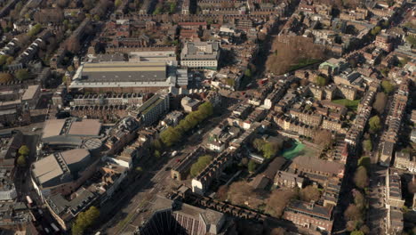 Circling-aerial-shot-over-upper-Angel-London