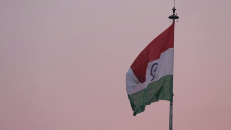 indian flag, waving on pole,  15th of august