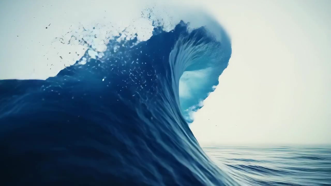 Large Ocean Wave Breaking in the Open Sea