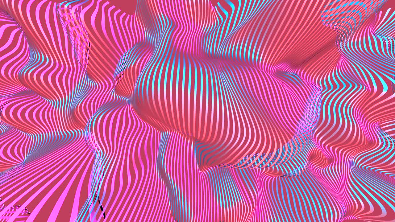 fondo de neón con colores líquidos fluorescentes. ultravioleta abstracto azul, púrpura, color rosa. animación en bucle 4k