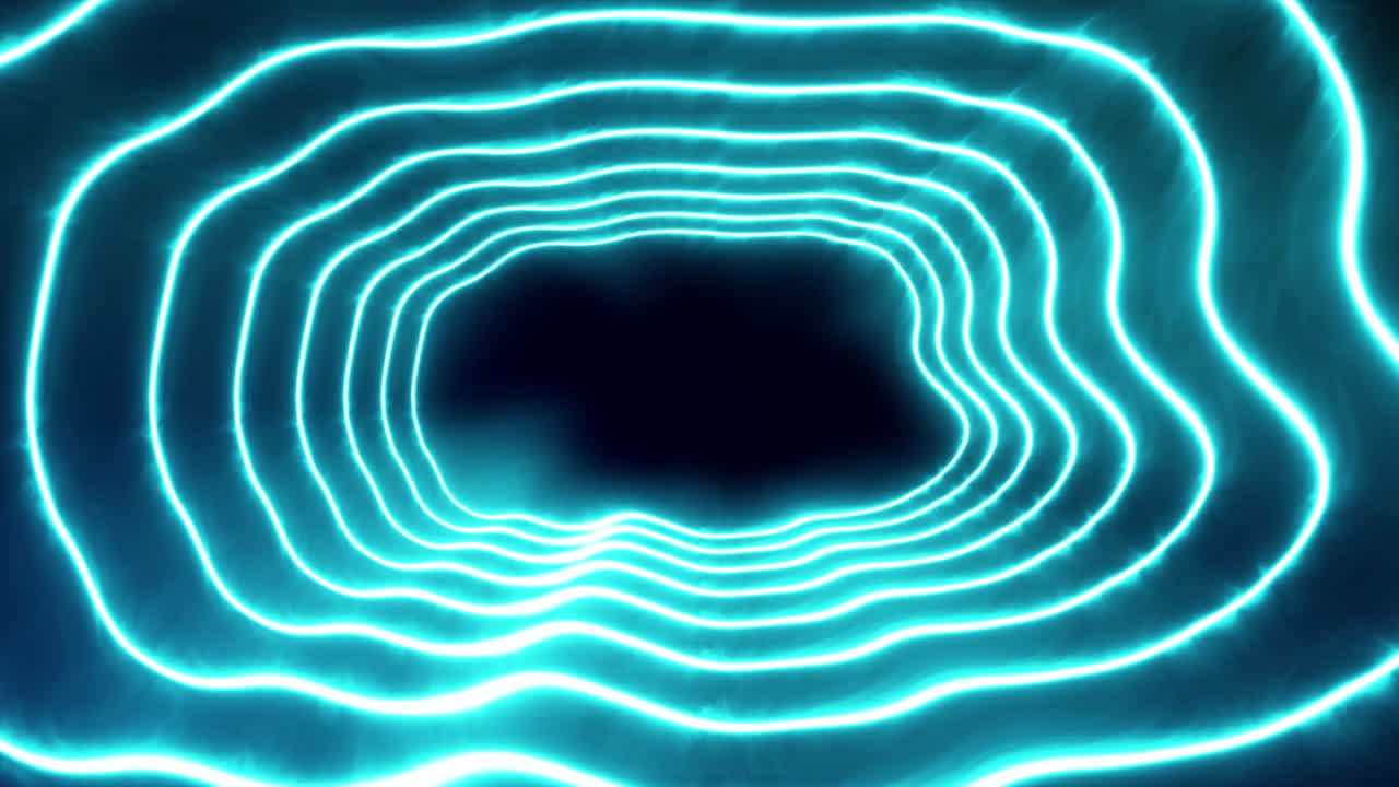 3d 서클 터널 애니메이션 모션 그래픽