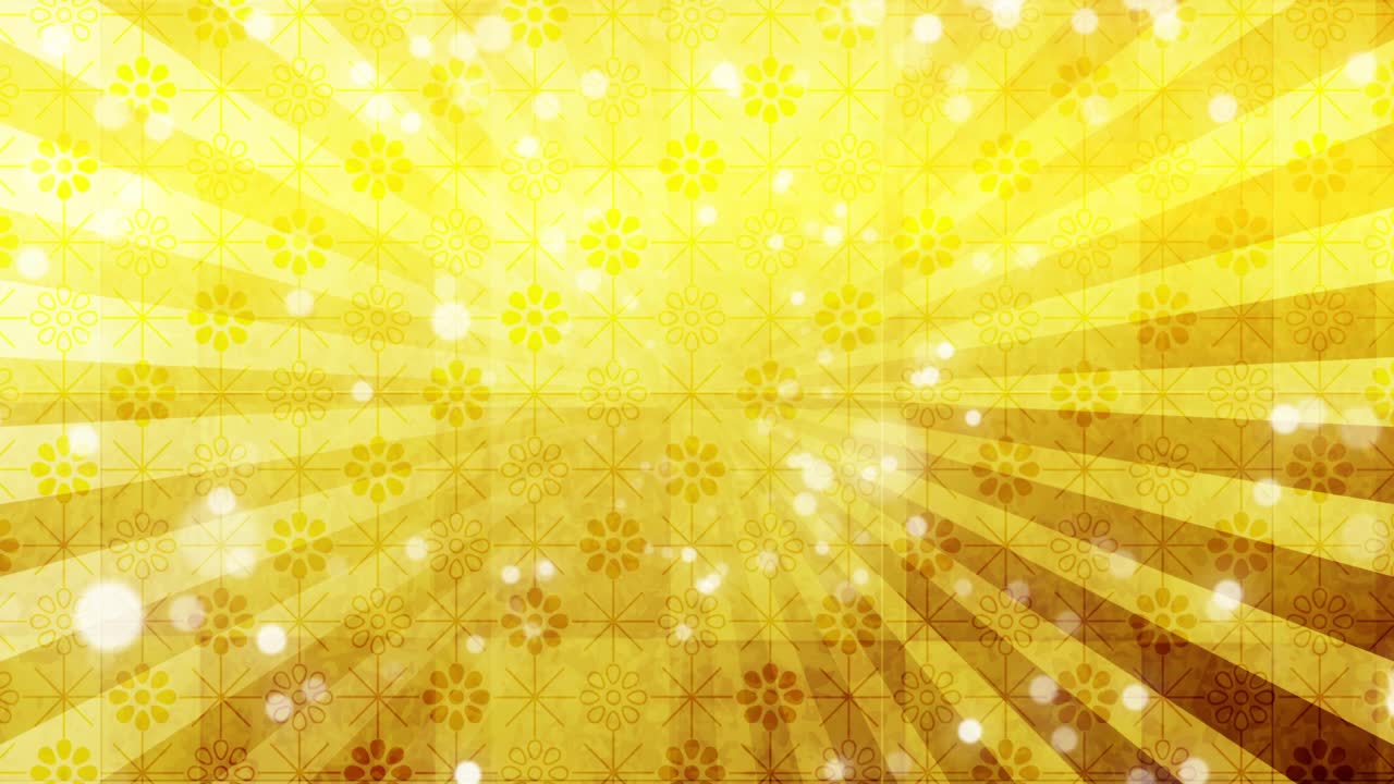 회전 집중 라인 애니메이션, 황금