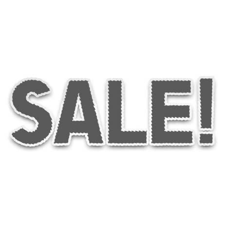 SALE! Text on Torn Brown Paper Background