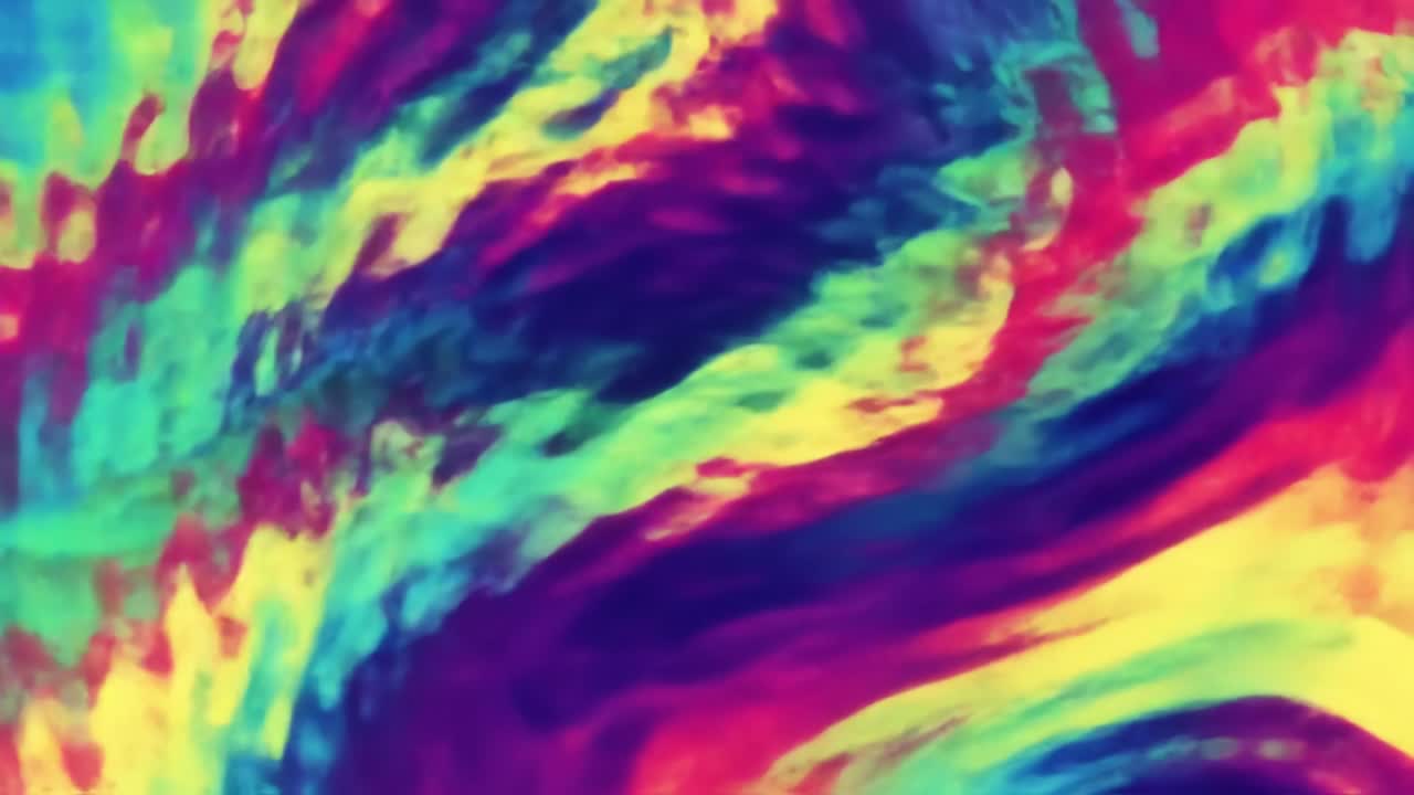 Abstract Colorful Tie-Dye Swirls