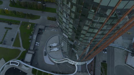 vista aérea de un edificio de gran altura