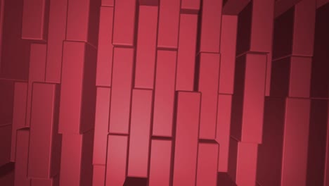 fondo abstracto animado de cubos en movimiento
