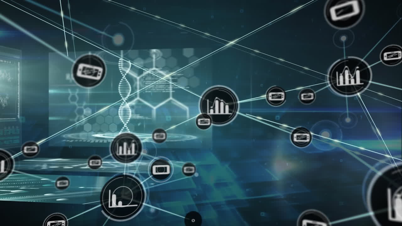 una mujer de negocios usando una tableta digital en su escritorio en una oficina.