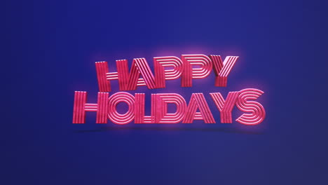 Vibrant-red-neon-sign-wishing-you-Happy-Holidays