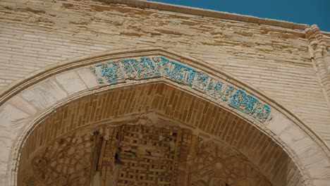 ciudad de bujara, uzbekistán mezquita magoki attari