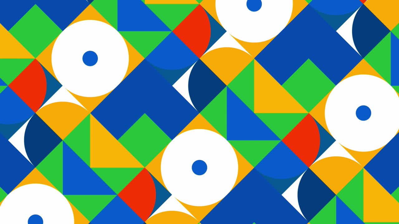 다채로운 기하학적 패턴