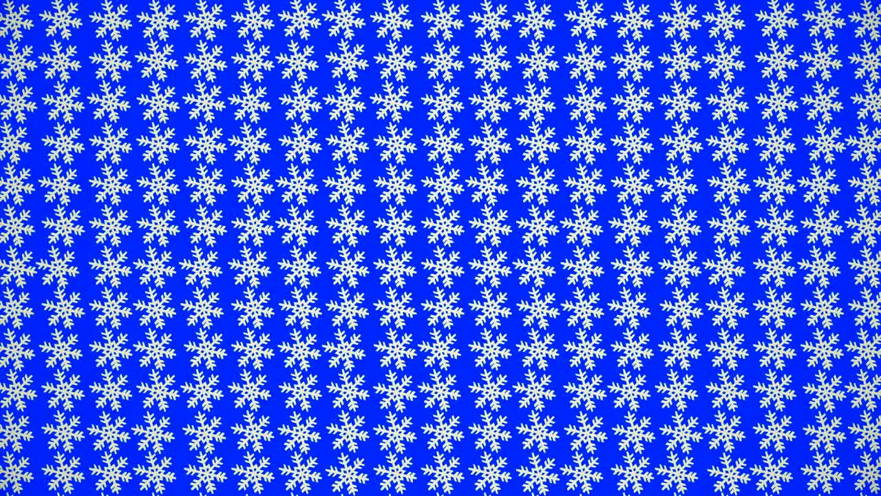 Background of moving snowflakes in white color