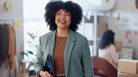 Business,-office-and-woman-with-a-tablet