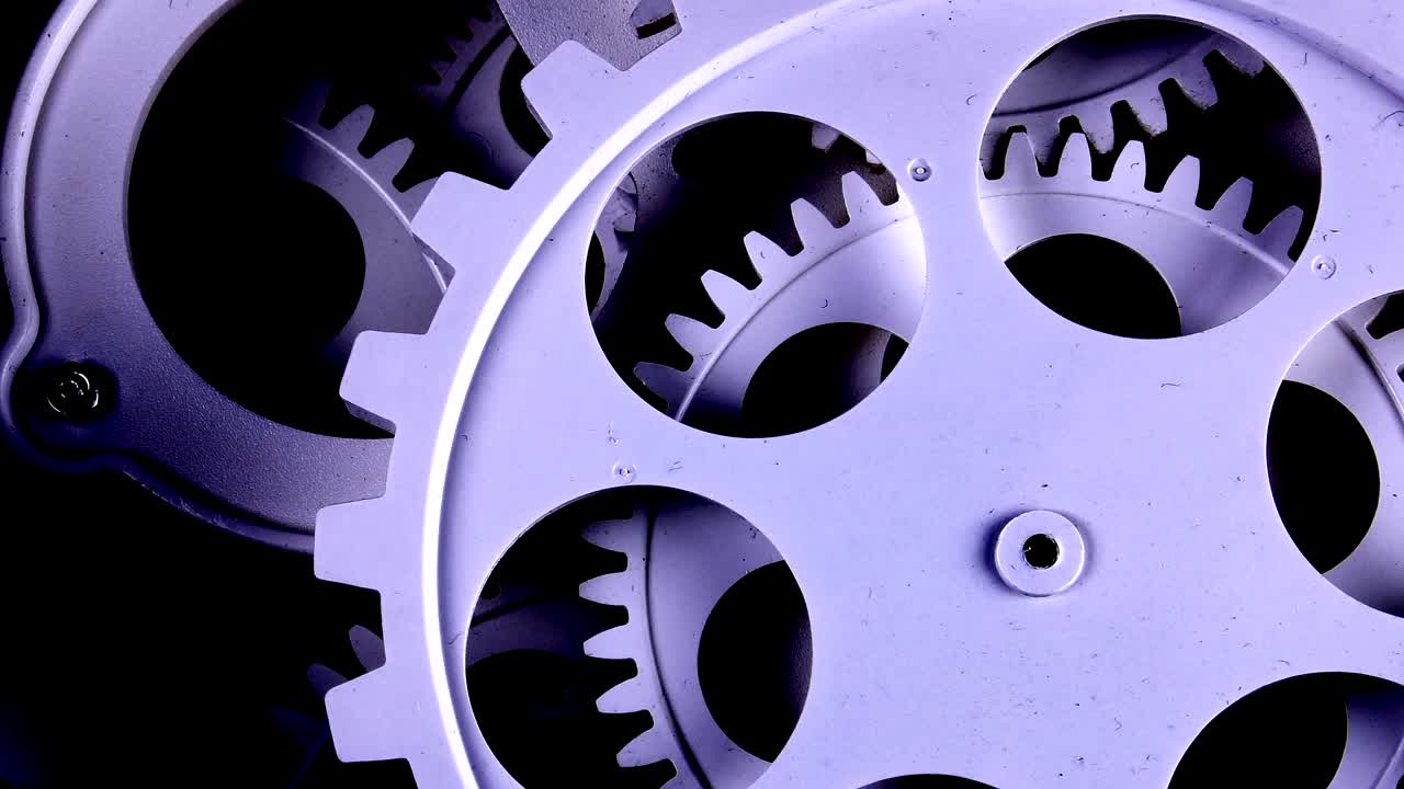 engranajes de reloj retro abstractos