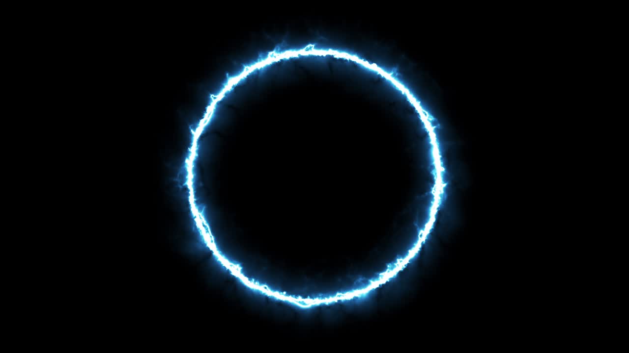 marco eléctrico. luz eléctrica, portal eléctrico, portal brillante. neón, luz, efecto de luz.