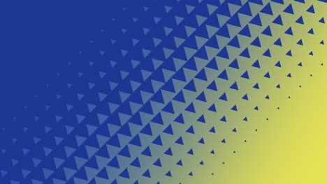 Gradient-small-blue-and-yellow-triangles-pattern