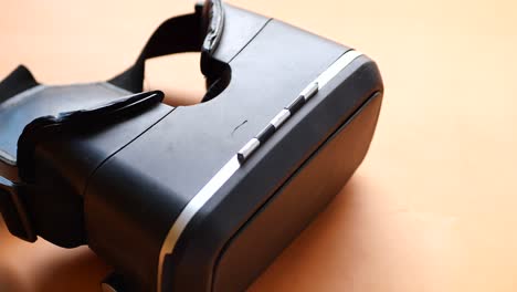 zwarte vr-koptelefoon