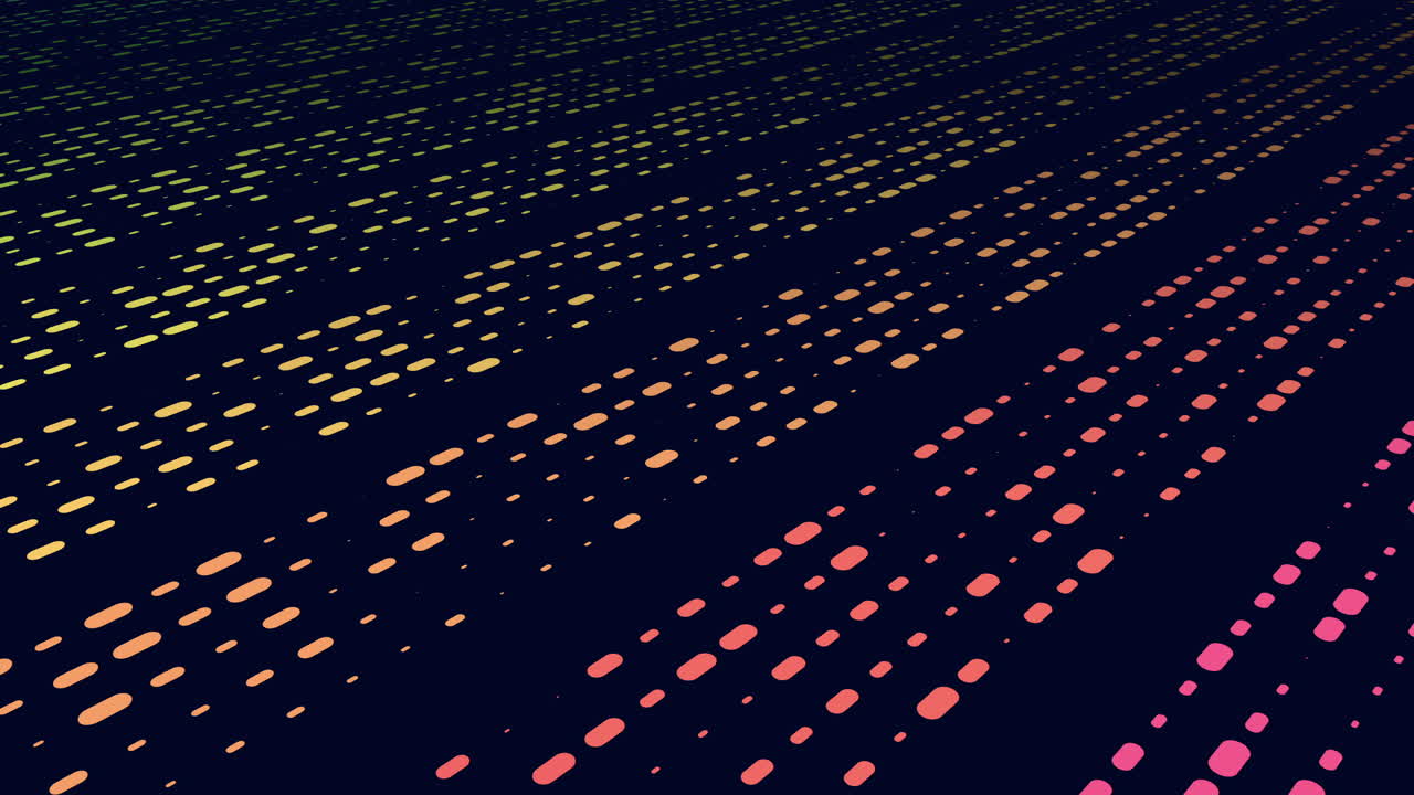 patrón de puntos de colores en filas