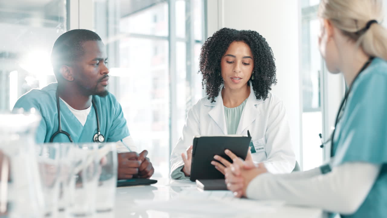 Medical team meeting