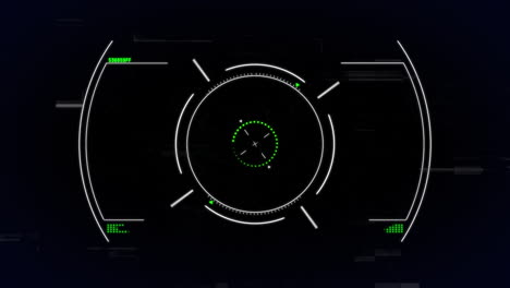 Animation of scan scoping over network of connections