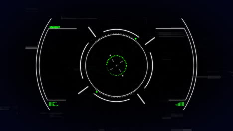 animation of scan scoping over network of connections