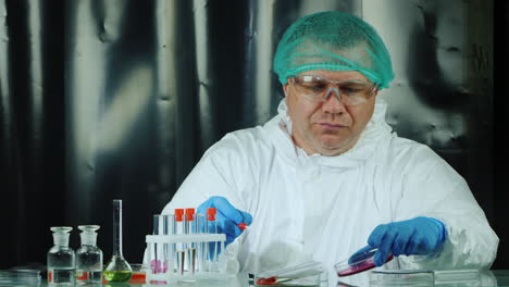 investigación microbiológica en un laboratorio