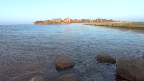 view from the pier to vente cape