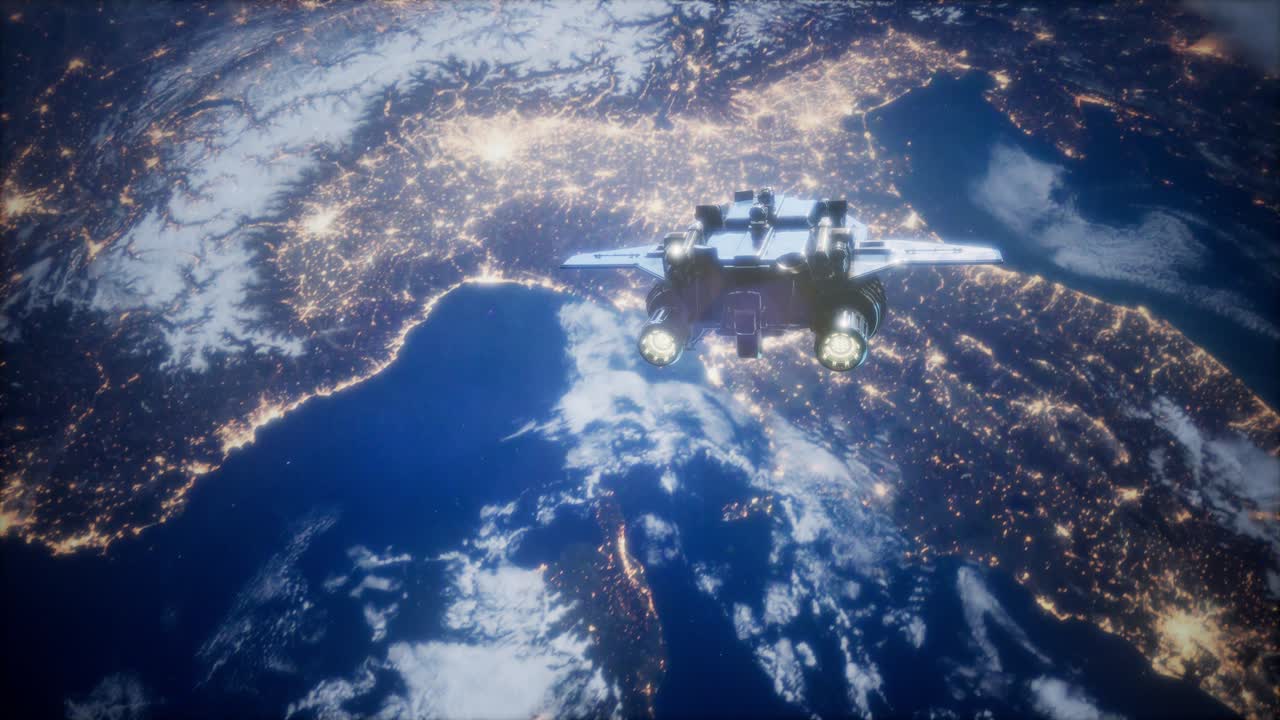 Transbordador espacial despegando en una misión