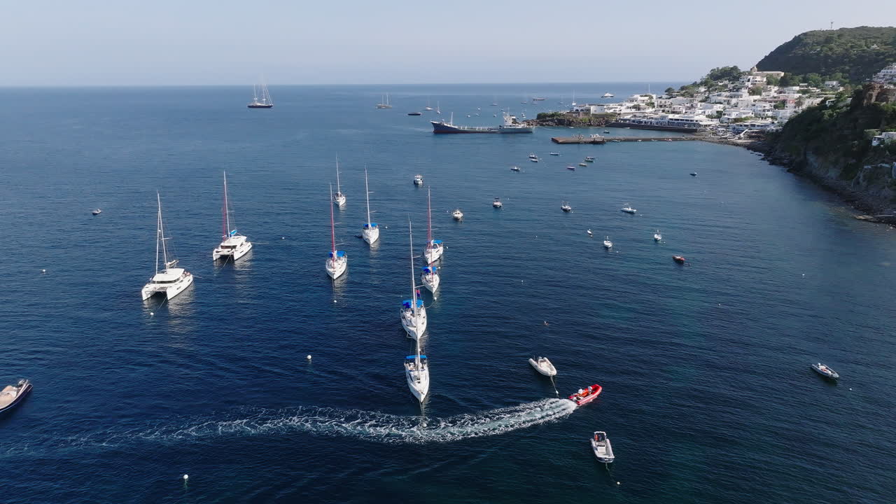 Ripresa aerea 4K di Panarea, Isole Eolie