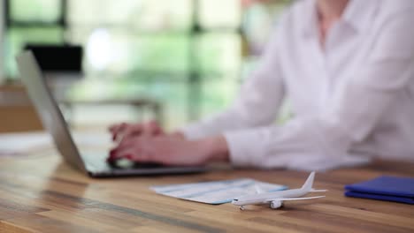 Booking a flight online