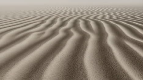 rippling sand dunes in a desert landscape