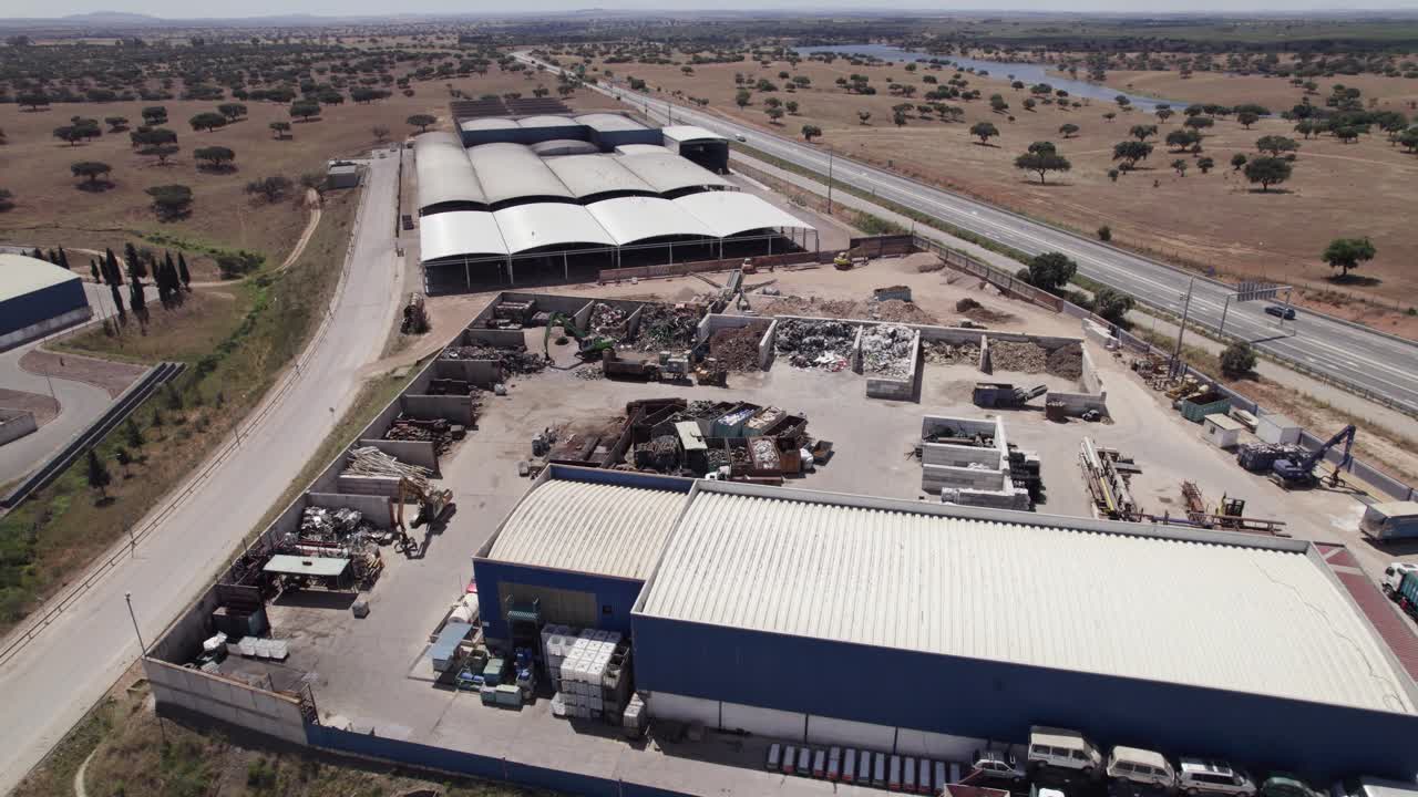 포르투갈 베자 에 있는 폐기물 관리 시설