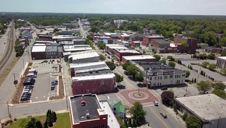 Pequeño-Pueblo-América-Reidsville-Nc,-Reidsville-Carolina-Del-Norte-En-4k