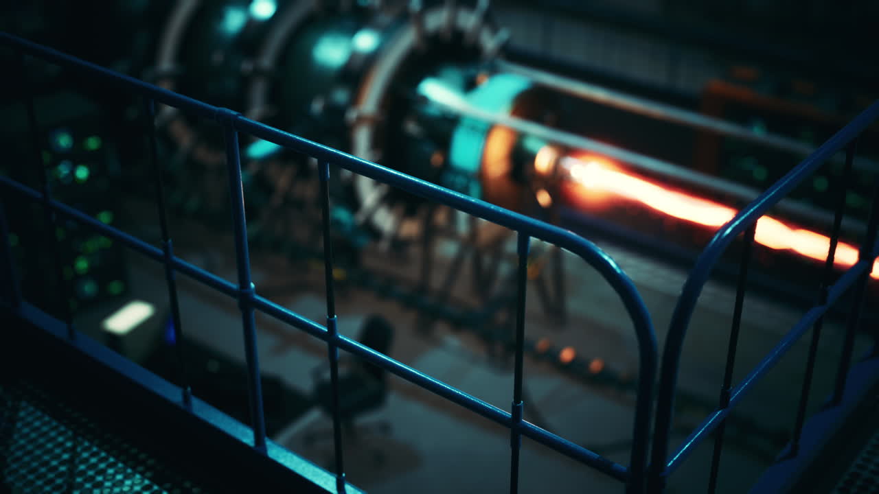 conceptual high tech power thermonuclear or nuclear reactor