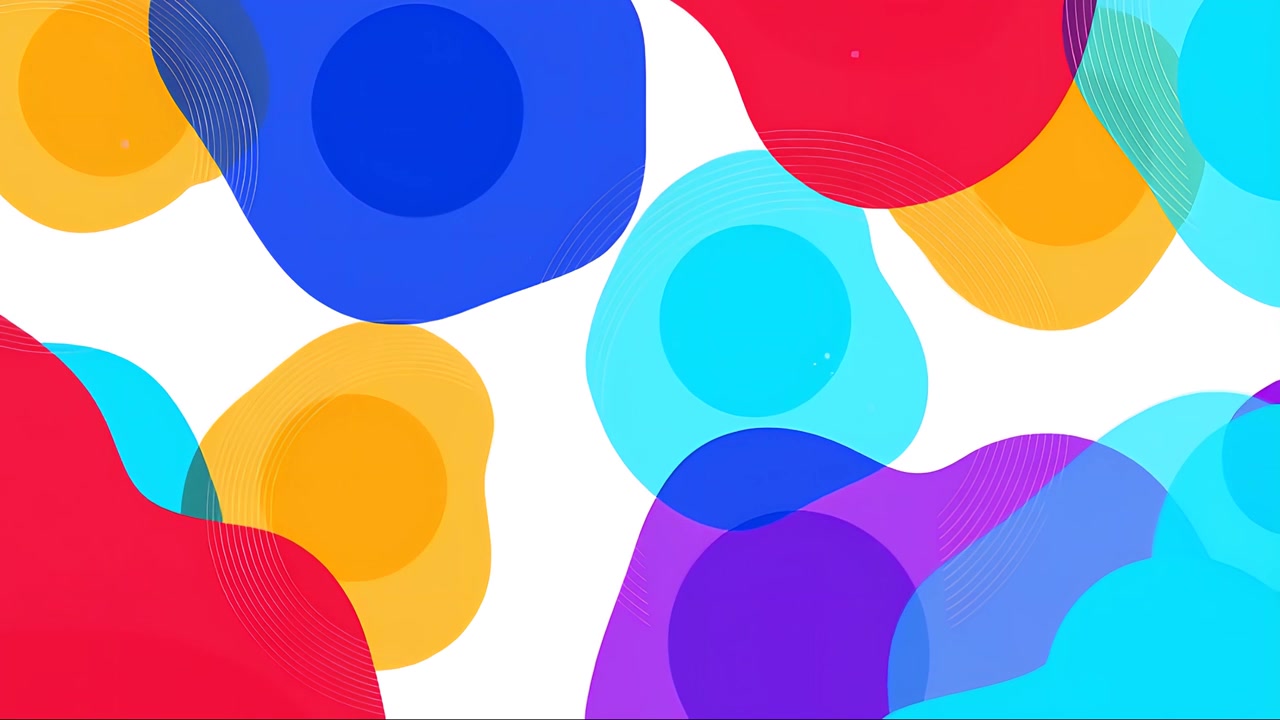 Sfondo Animato Astratto e Colorato 4K