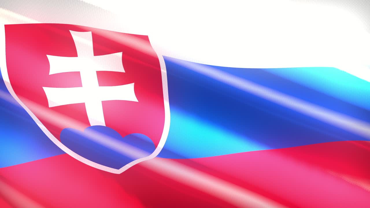 슬로바키아 휴일 발 - 루프 애니메이션