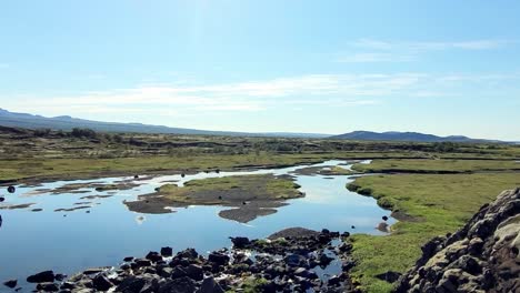 &THORN;ingvellir national park in iceland