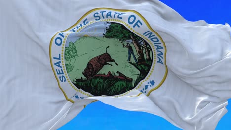 indiana state flag.