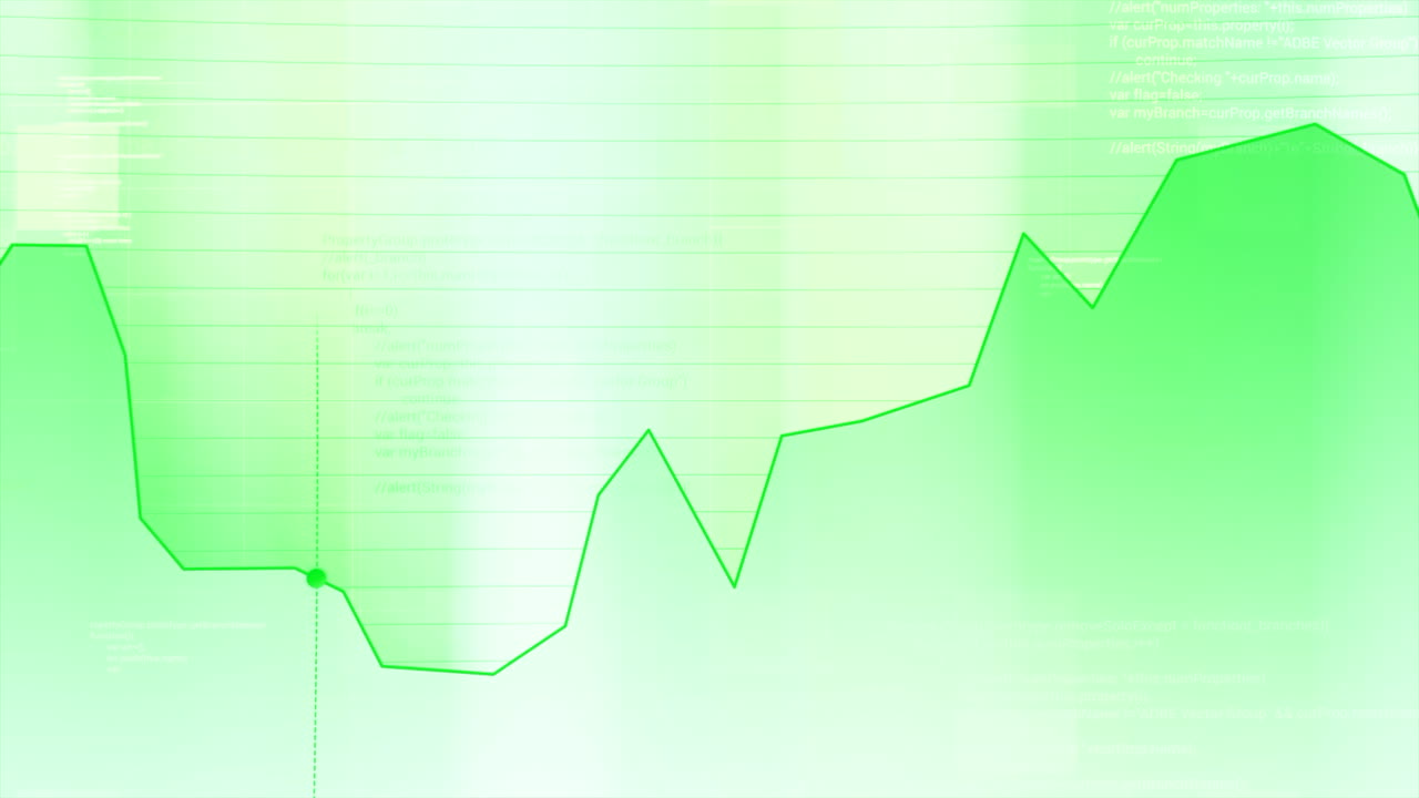 Green Abstract Data Visualization